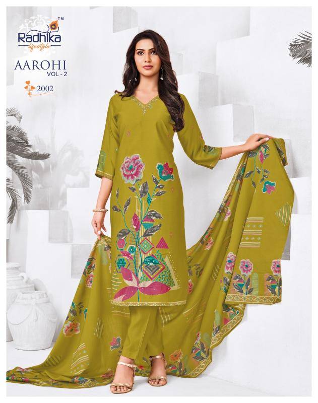 Radhika lifestyle aarohi vol 2 Kurti wholesale shop in Kolkata